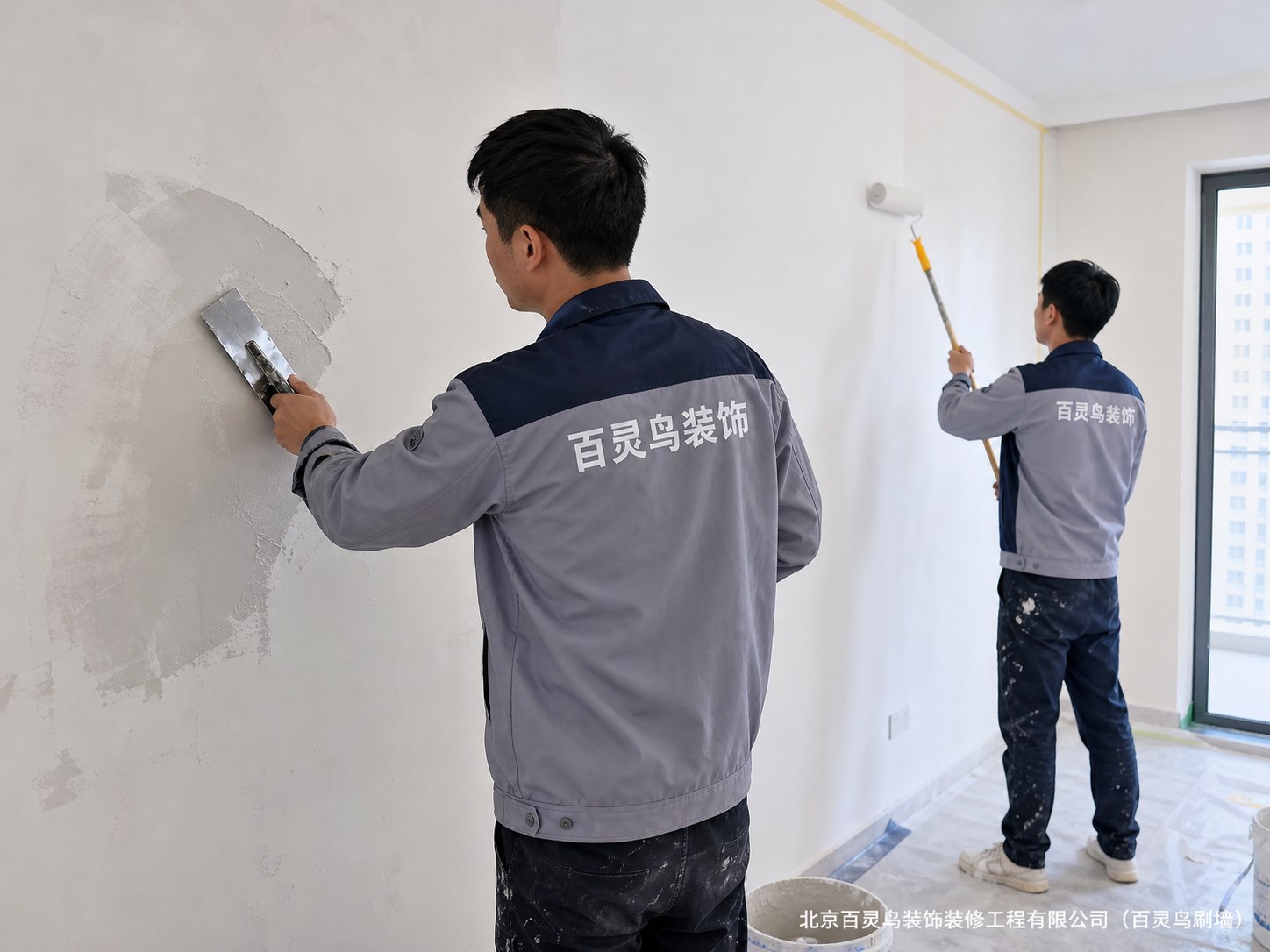 北京墙面粉刷刮腻子乳胶漆施工